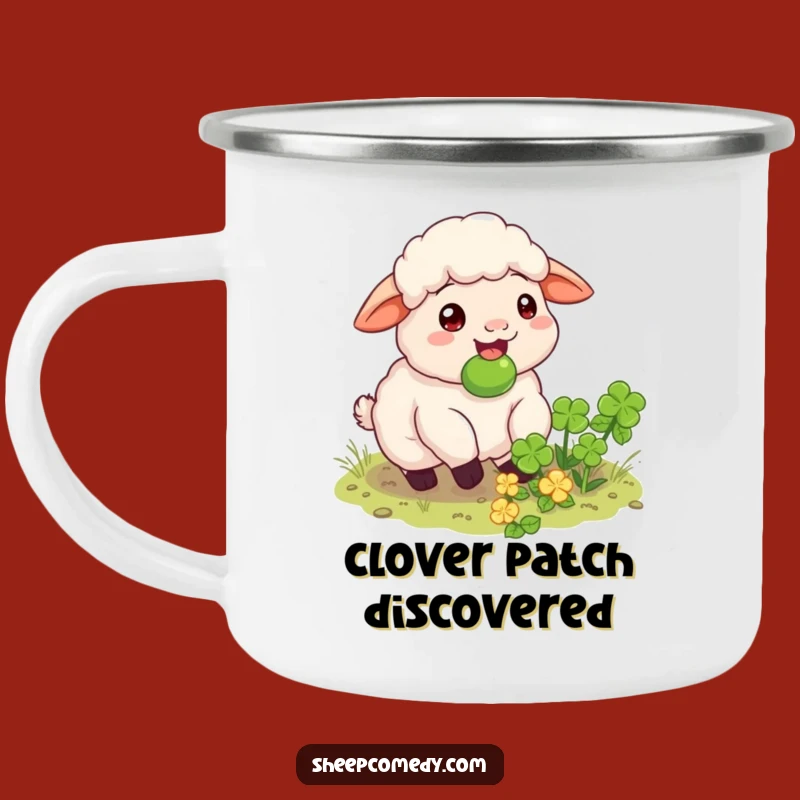 Funny Sheep Adventure Mug - Discover Joy Outdoors