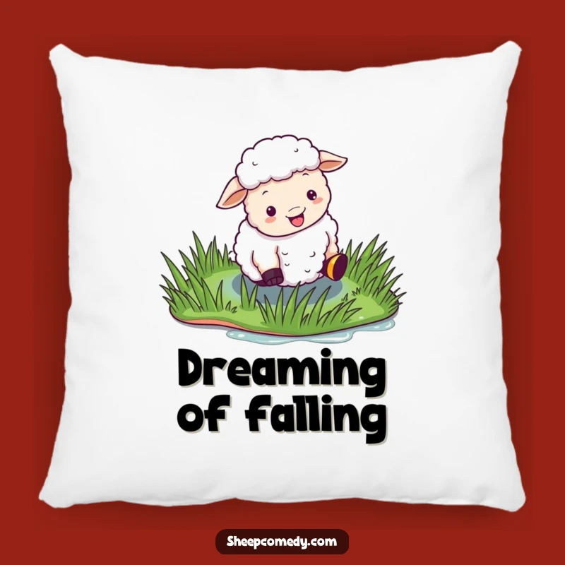 Funny Sheep Slip Pillow: Add Hilarious Comfort After Comical Falls!