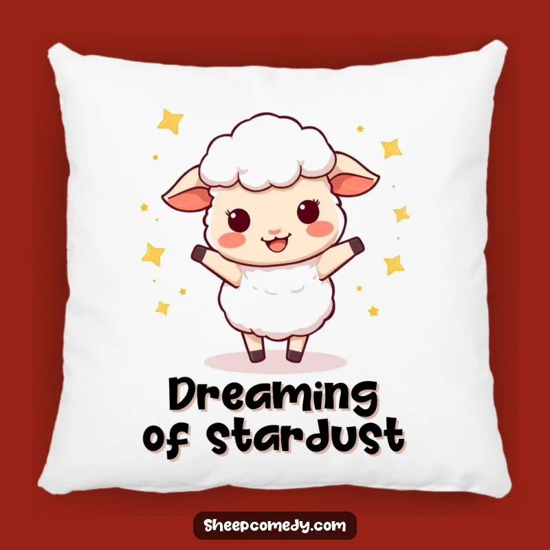 Funny Wiggle Dance Sheep Pillow: Soft Sheep Cushion, Wonderful Funny Gift for Cozy Joy