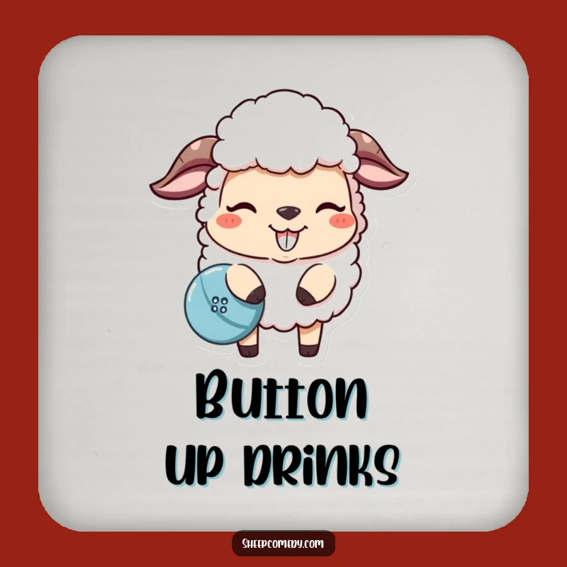 Funny Sheep Coaster Set - Protect Surfaces with Mischief