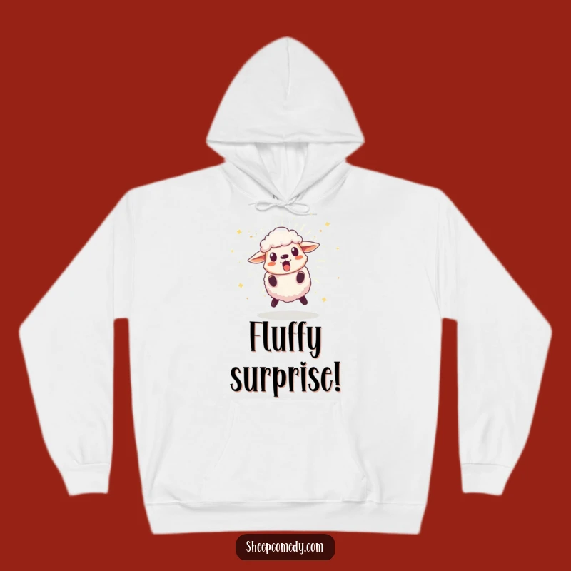 Funny Sheep Shock Hoodie: Cozy and Hilarious for Unexpected Moments