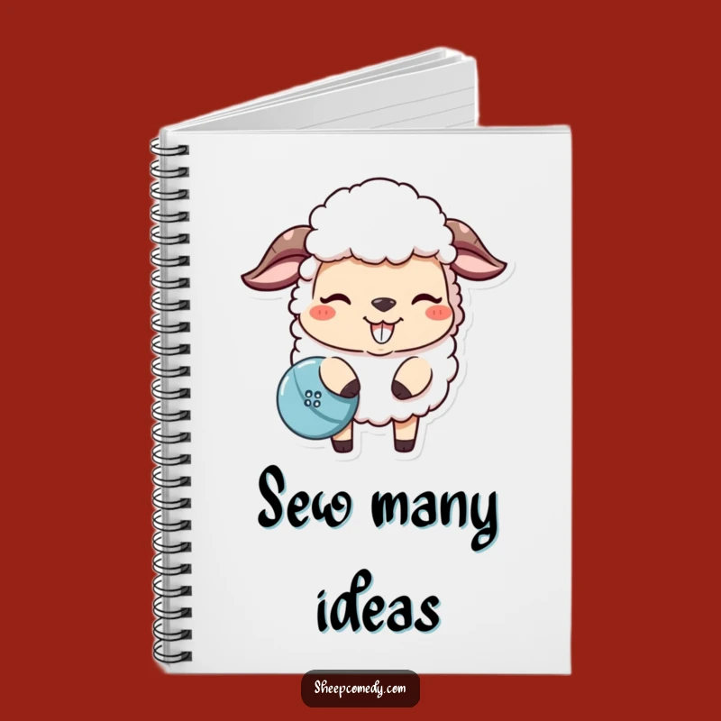 Funny Sheep Notebook - Jot Down Mischievous Thoughts Hilariously