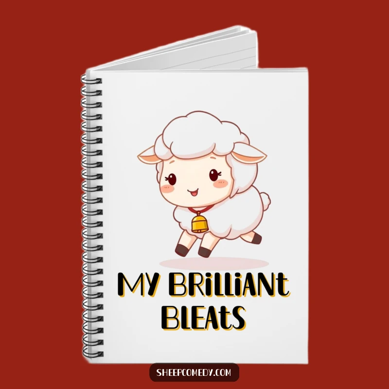 Funny Sheep Notebook: Joyful Journaling with a Skipping Sheep, Great Gift