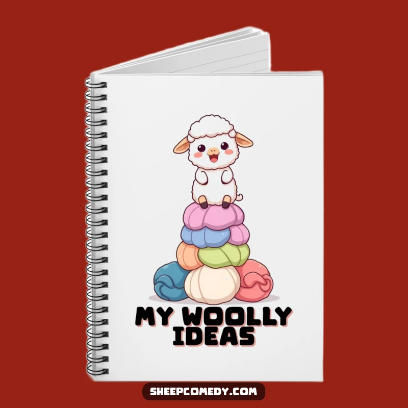 Funny Sheep Wool Notes Notebook: Hilarious Journal for Creative Ideas