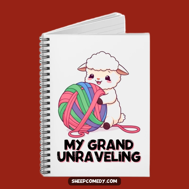 Funny Sheep Yarn Notebook: Jot Down Ideas with Hilarious Farm Flair!