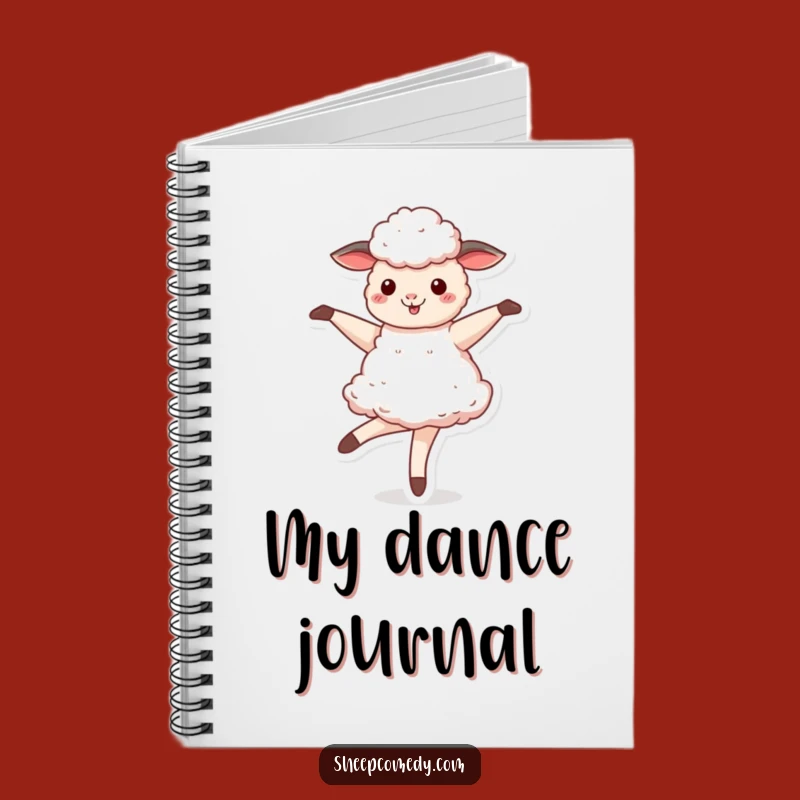 Funny Sheep Ballerina Notebook - Humorous Animal Journal for Sheep Fans & Dreamers!