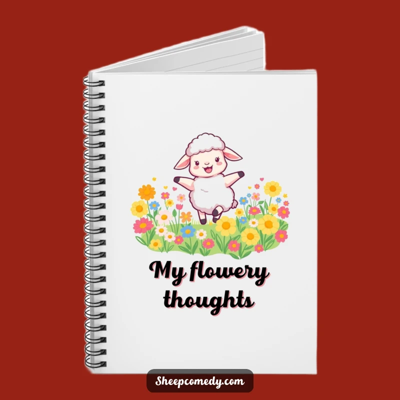 Funny Sheep Ideas Notebook - Jot Down Your Joyful Thoughts