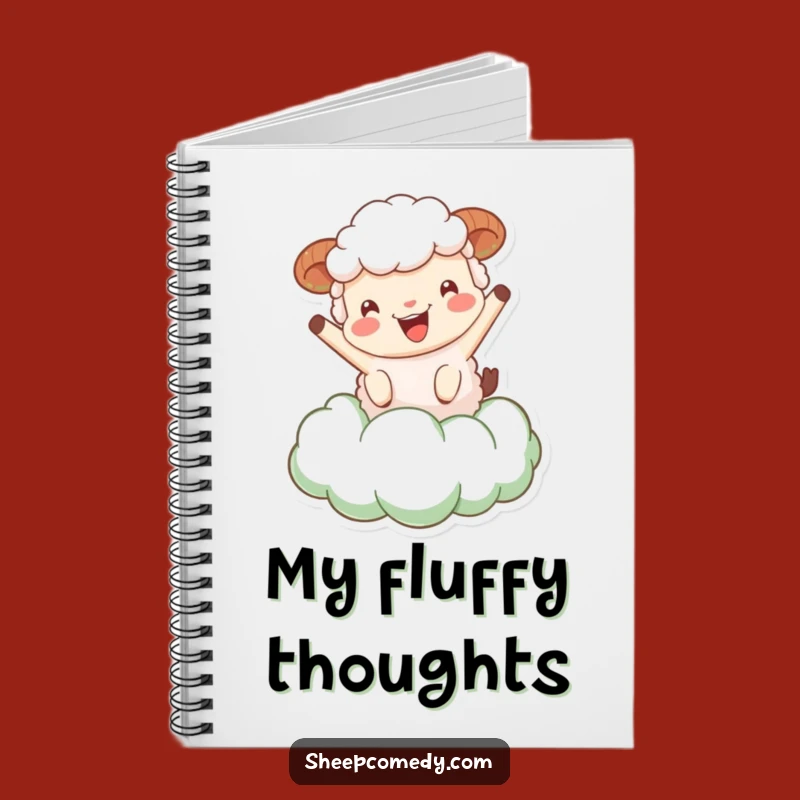 Funny Sheep Cloud Notebook: Dreamy Journal for Whimsical Thoughts