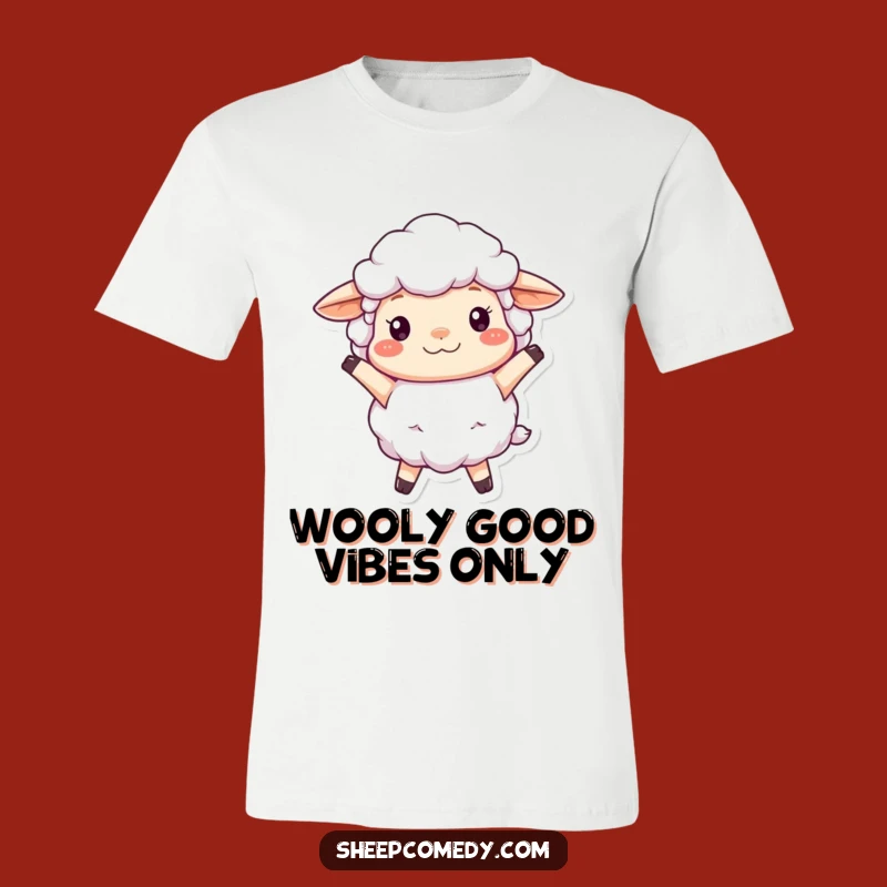 Funny Sheep Bounce T-Shirt: Wear Your Happiness, A Delightful Funny Gift